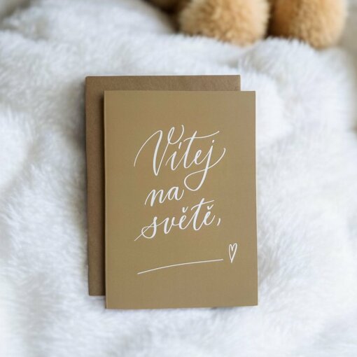 přání Vítej na světě